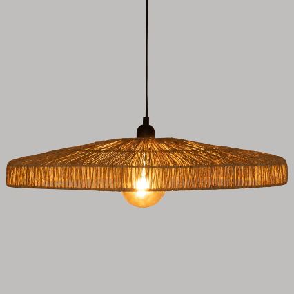 Atmosphera - Κρεμαστό φωτιστικό οροφής BELLAMY 1xE27/40W/230V γιούτα