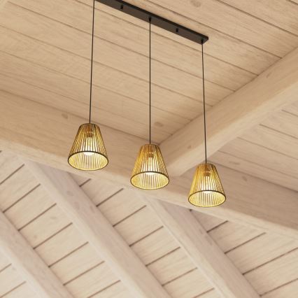 Atmosphera - Κρεμαστό φωτιστικό οροφής GIADA 3xE27/40W/230V
