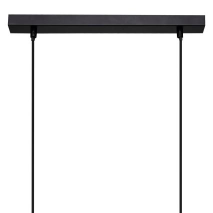 Atmosphera - Κρεμαστό φωτιστικό οροφής JAKE 5xE27/40W/230V πεύκο
