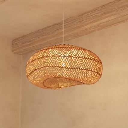 Atmosphera - Κρεμαστό φωτιστικό οροφής JENY 1xE27/40W/230V rattan