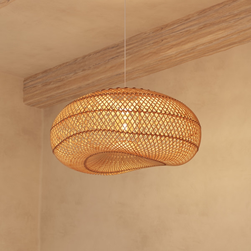 Atmosphera - Κρεμαστό φωτιστικό οροφής JENY 1xE27/40W/230V rattan