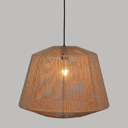Atmosphera - Κρεμαστό φωτιστικό οροφής JILY 1xE27/40W/230V γιούτα