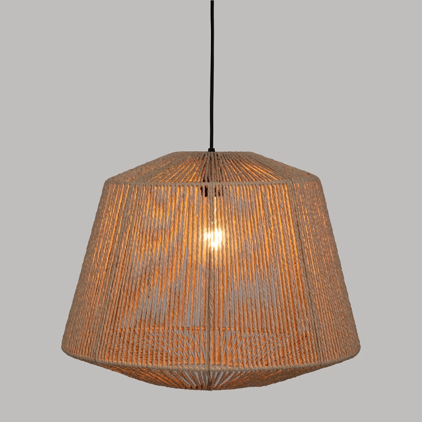 Atmosphera - Κρεμαστό φωτιστικό οροφής JILY 1xE27/40W/230V γιούτα