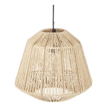 Atmosphera - Κρεμαστό φωτιστικό οροφής JILY 1xE27/40W/230V γιούτα μπεζ