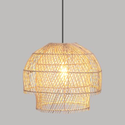 Atmosphera - Κρεμαστό φωτιστικό οροφής KERY 1xE27/40W/230V rattan