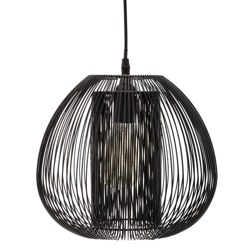 Atmosphera - Κρεμαστό φωτιστικό οροφής NODA 1xE27/40W/230V μαύρο