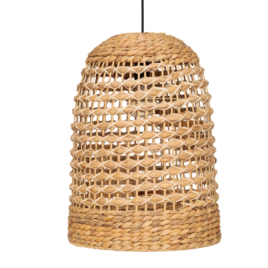 Atmosphera - Κρεμαστό φωτιστικό οροφής SAND 1xE27/40W/230V rattan/water hyacinth