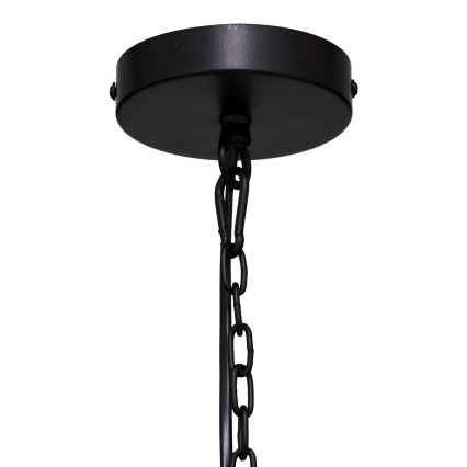 Atmosphera - Κρεμαστό φωτιστικό οροφής SILAS 1xE27/40W/230V πεύκο