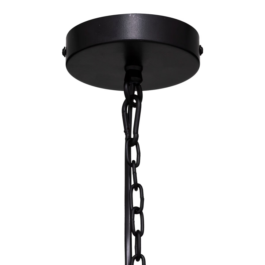 Atmosphera - Κρεμαστό φωτιστικό οροφής SILAS 1xE27/40W/230V πεύκο