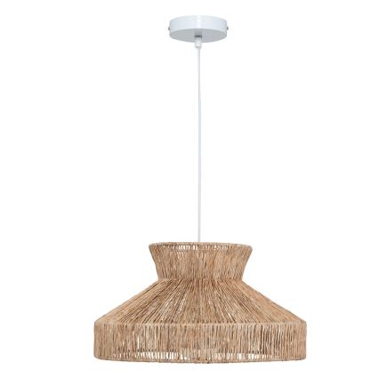 Atmosphera - Κρεμαστό φωτιστικό οροφής ZELIA 1xE27/40W/230V γιούτα