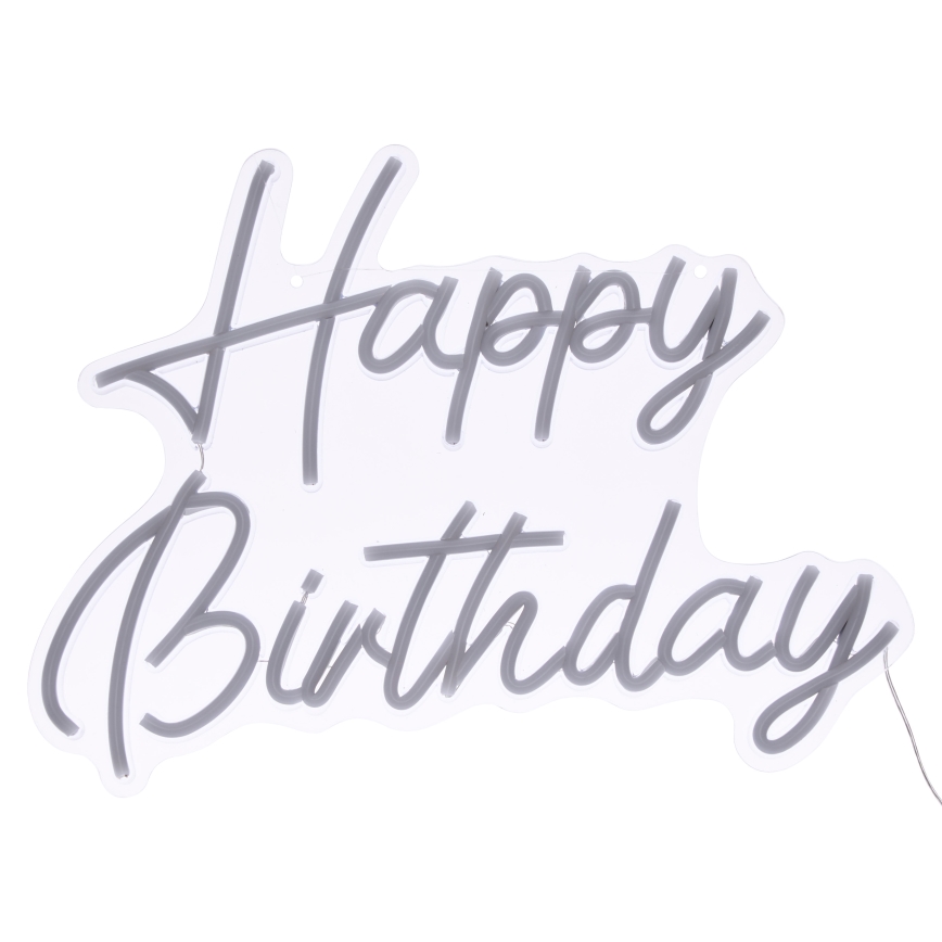 Atmosphera - Νεονική επιτοίχια LED διακόσμηση ΧΡΟΝΙΑ ΠΟΛΛΑ LED/5V