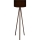 AYD Δαπλωτή λάμπα 1xE27/40W/230V Μαύρη/Καφέ