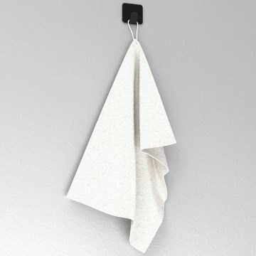 Άγκιστρο τοίχου 4x4 cm μαύρο