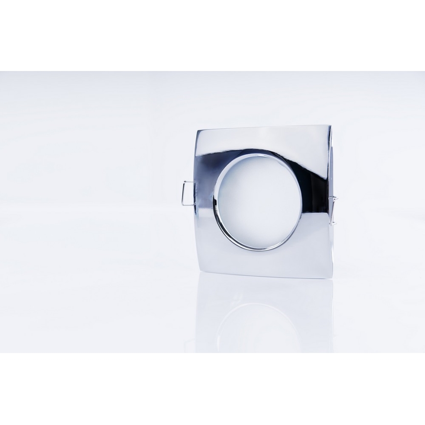 Azzardo AZ0811 - Χωνευτό φωτιστικό μπάνιου EZIO 1xGU10/50W/230V IP54