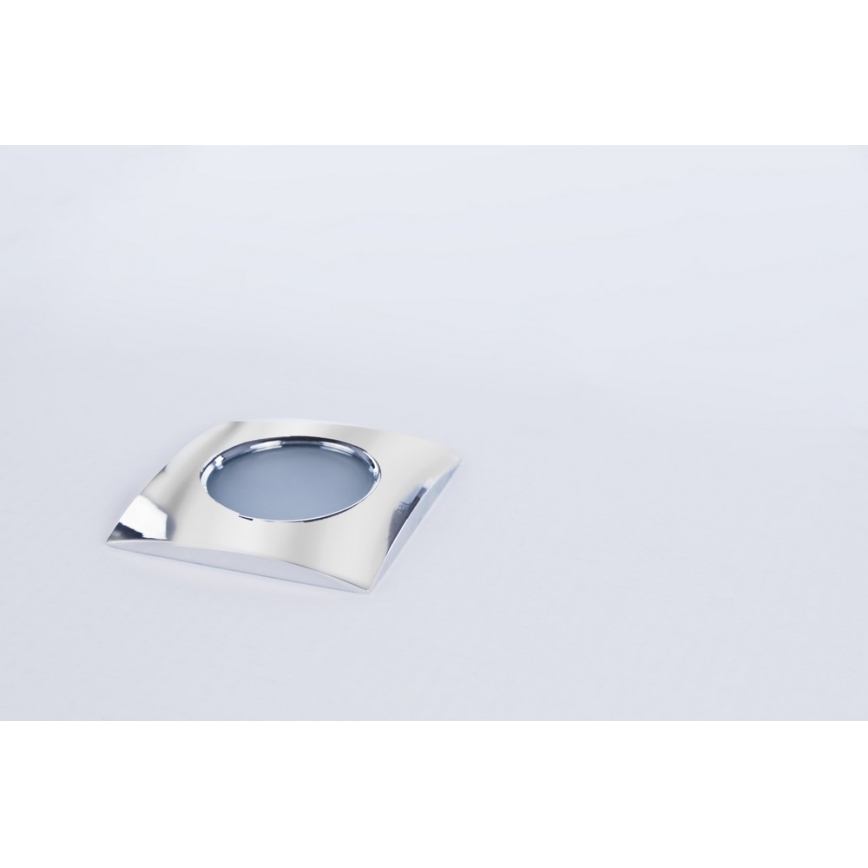 Azzardo AZ0811 - Χωνευτό φωτιστικό μπάνιου EZIO 1xGU10/50W/230V IP54