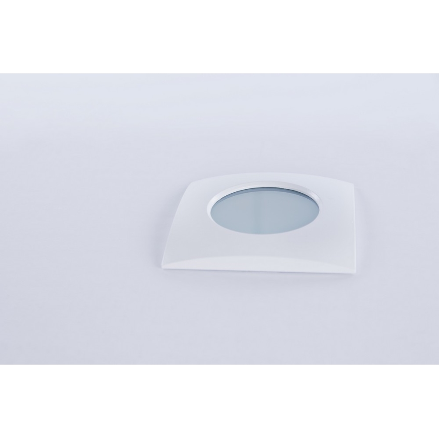 Azzardo AZ0813 - Χωνευτό φωτιστικό μπάνιου EZIO 1xGU10/50W/230V IP54