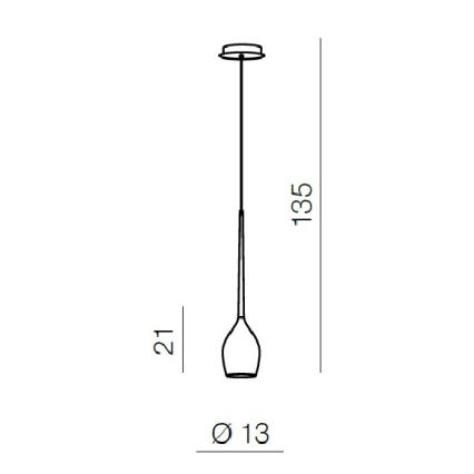 Azzardo AZ1220 - Πολύφωτο σε σχοινί IZZA 1xE14/40W/230V