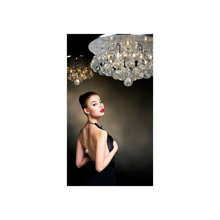 Azzardo AZ1286 - Φωτιστικό οροφής BOLLA 5xG9/40W/230V