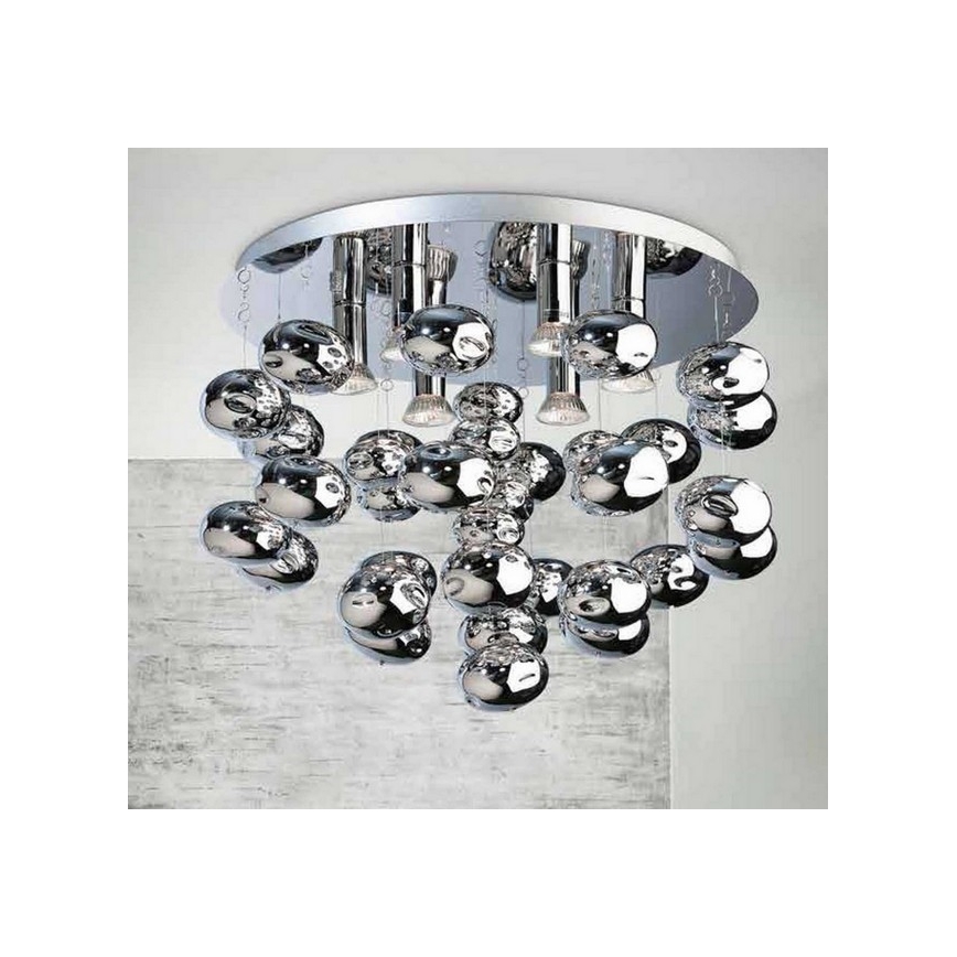 Azzardo AZ2541 - Φως οροφής LUVIA 6xGU10/40W/230V