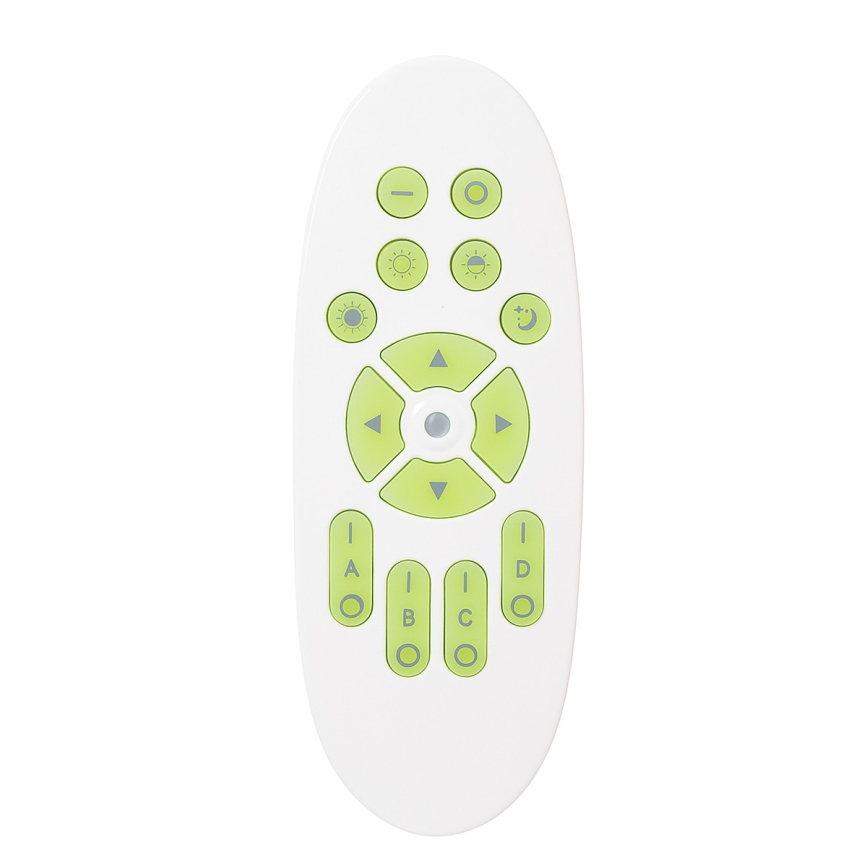 Azzardo AZ2728 - Πολύφωτο dimmer LED σε σχοινί SOVANA 1xLED/50W/230V+ τηλεχειριστήριο