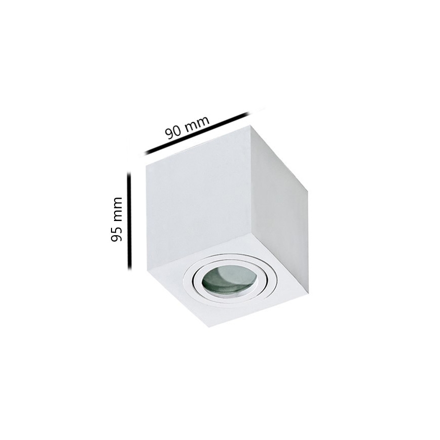 Azzardo AZ2822 - Φωτιστικό οροφής μπάνιου BRANT 1xGU10/50W/230V IP44