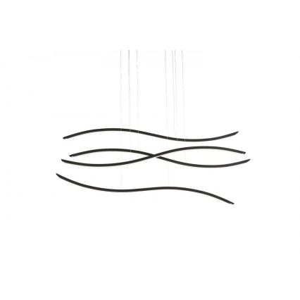 Azzardo AZ2912 - Πολύφωτο dimmer LED σε σχοινί WAVES 4xLED/70W/230V