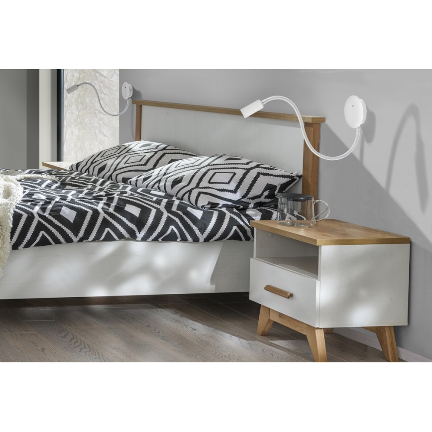 Azzardo AZ2944 - Επιτοίχιο LED σποτ NOGAT LED/3W/230V