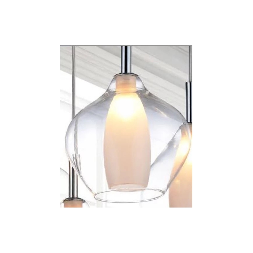 Azzardo AZ3074 - Πολύφωτο σε σχοινί AMBER 1xG9/40W/230V