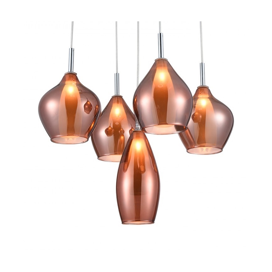 Azzardo AZ3172 - Πολύφωτο σε σχοινί MILANO 5xG9/40W/230V