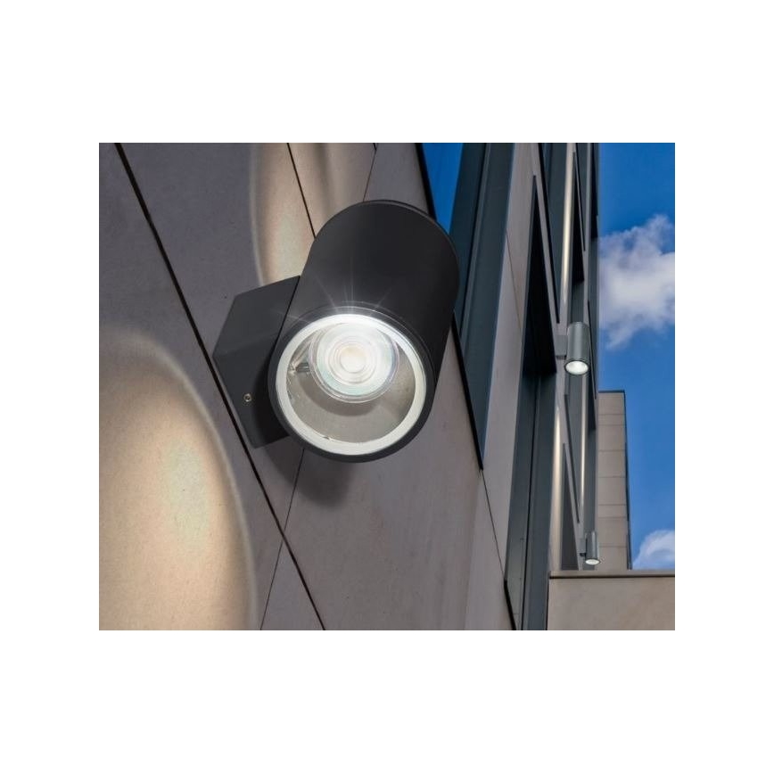 Azzardo AZ3320 - Φως τοίχου εξωτερικού χώρου JOE 2xGU10/35W/230V IP54