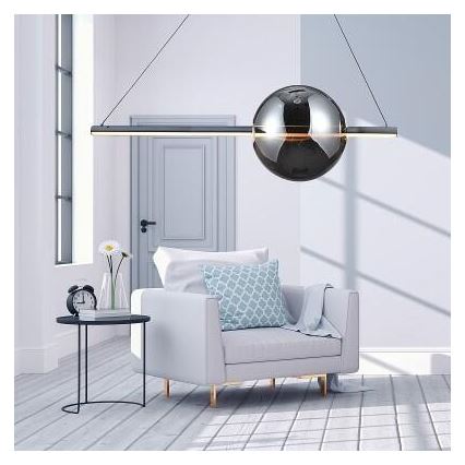 Azzardo AZ3351 - Πολύφωτο LED κρεμαστό με ρύθμιση φωτισμού SANDRA LED/36W/230V