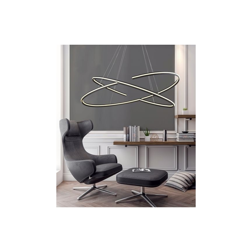 Azzardo AZ3356 - LED Dimmable πολύφωτο κρεμαστό με σύρμα ALESSIA LED/100W/230V