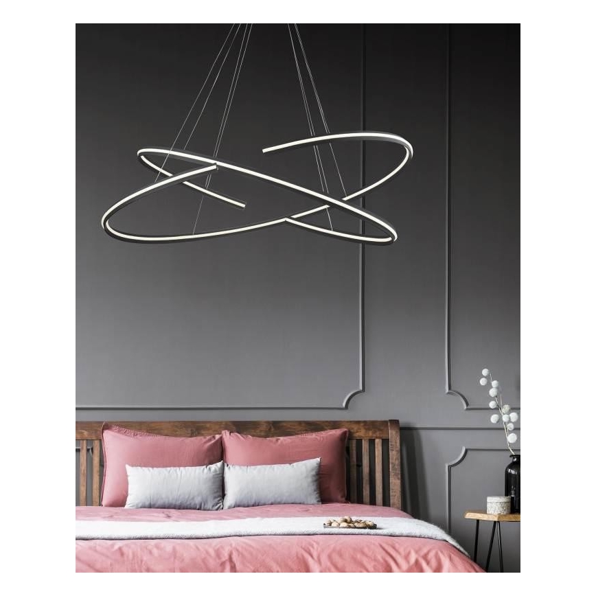 Azzardo AZ3356 - LED Dimmable πολύφωτο κρεμαστό με σύρμα ALESSIA LED/100W/230V