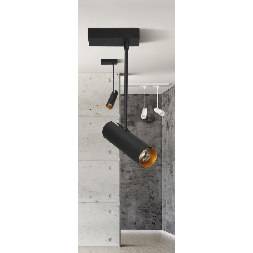 Azzardo AZ3517 - Κρεμαστός πολυέλαιος LENS 1xGU10/35W/230V