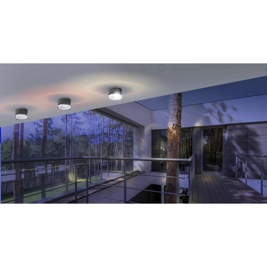 Azzardo AZ4333 - LED Φωτιστικό οροφής εξωτερικού χώρου APULIA LED/10W/230V IP54