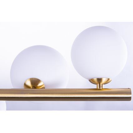 Azzardo AZ4409 - Φωτιστικό οροφής με καλώδιο SYBILLA 7xG9/25W/230V χρυσό