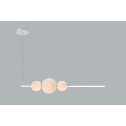 Azzardo AZ4426 - LED Dimmable κρεμαστό φωτιστικό SANDRA LED/48W/230V λευκό