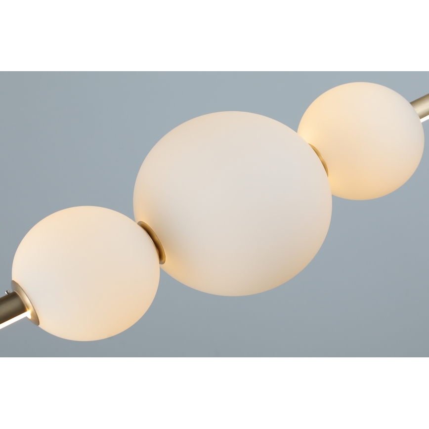 Azzardo AZ4427 - LED Dimmable κρεμαστό φωτιστικό SANDRA LED/48W/230V χρυσό