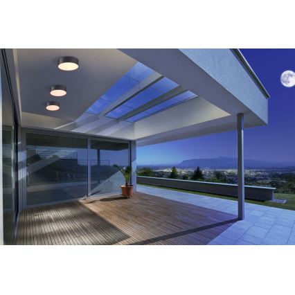 Azzardo AZ4490 - LED Φωτιστικό οροφής εξωτερικού χώρου CASPER LED/15W/230V IP54 στρογγυλό