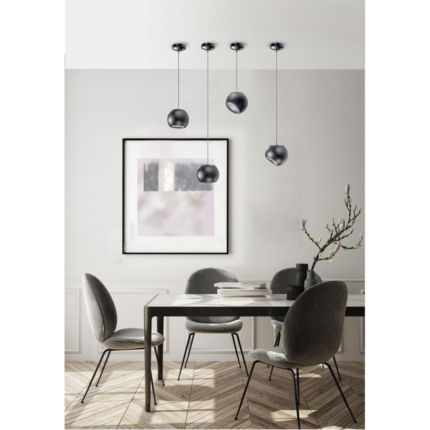 Azzardo AZ4521 - Κρεμαστό φωτιστικό LED SKYE LED/12W/230V