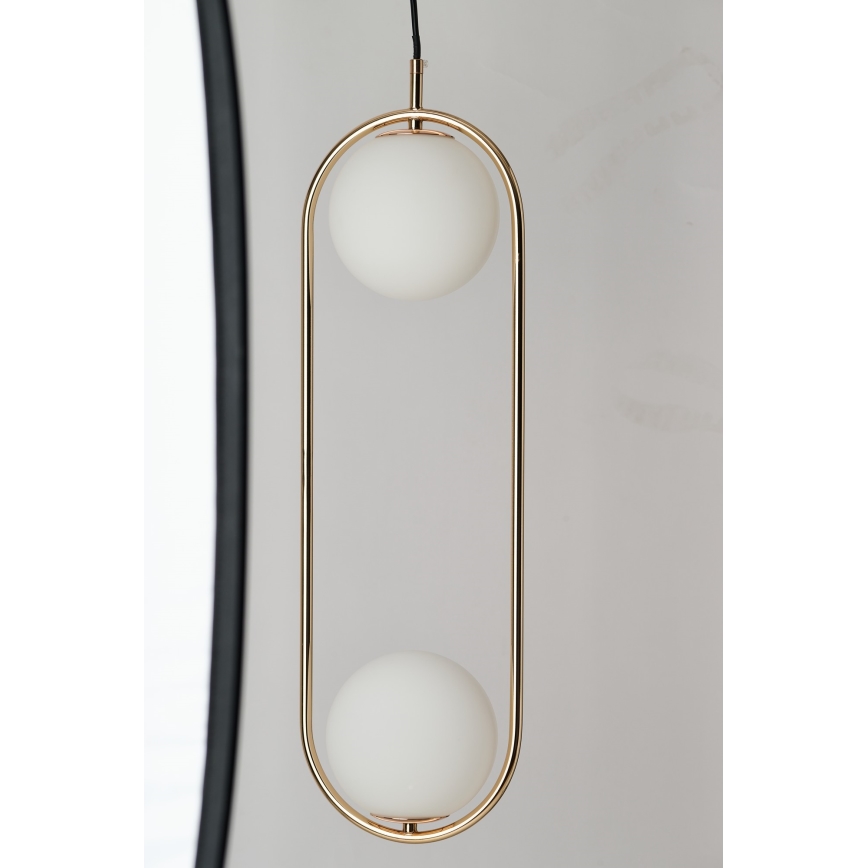 Azzardo AZ4982 - Κρεμαστό φωτιστικό οροφής COCO 2xG9/50W/230V