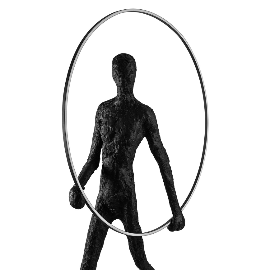 Azzardo AZ4984 - Επιδαπέδια λάμπα LED ATLAS LED/30W/230V 214 cm ρητίνη