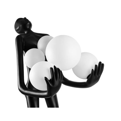 Azzardo AZ4985 - Επιδαπέδιο φωτιστικό ATLAS 6xE14/50W/230V 180 cm ρητίνη