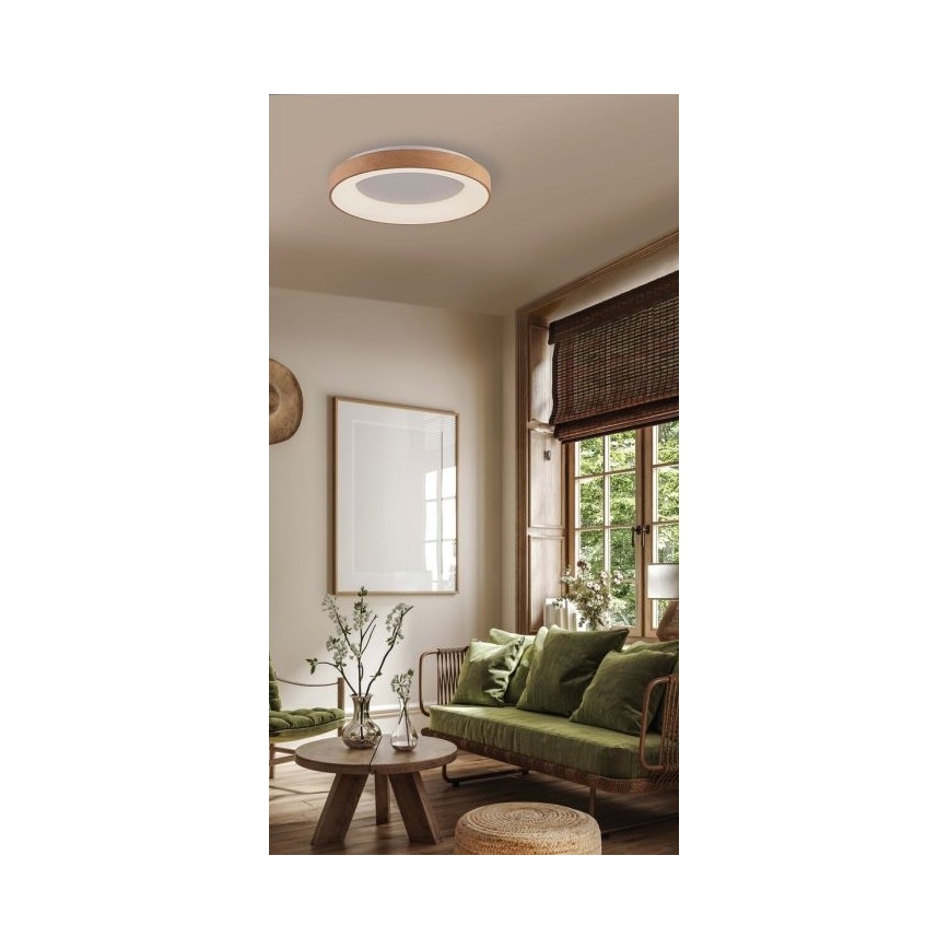 Azzardo AZ4988 - Φωτιστικό οροφής LED SANTANA LED/30W/230V χρυσαφί