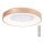 Azzardo AZ4996 - Ρυθμιζόμενο LED οροφής φωτιστικό SANTANA LED/80W/230V χρυσό + τηλεχειριστήριο