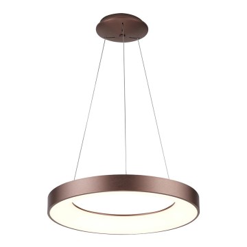 Azzardo AZ4998 - LED Πολυέλαιος με καλώδιο SANTANA LED/30W/230V καφέ