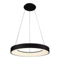 Azzardo AZ4999 - LED Πολυέλαιος με καλώδιο SANTANA LED/30W/230V μαύρο