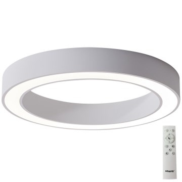 Azzardo AZ5040 - LED Dimmable φωτιστικό οροφής MARCO LED/100W/230V λευκό + τηλεχειριστήριο