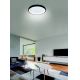 Azzardo AZ5069 - LED Dimmable φωτιστικό οροφής ANTONIO LED/32W/230V μαύρο + τηλεχειριστήριο
