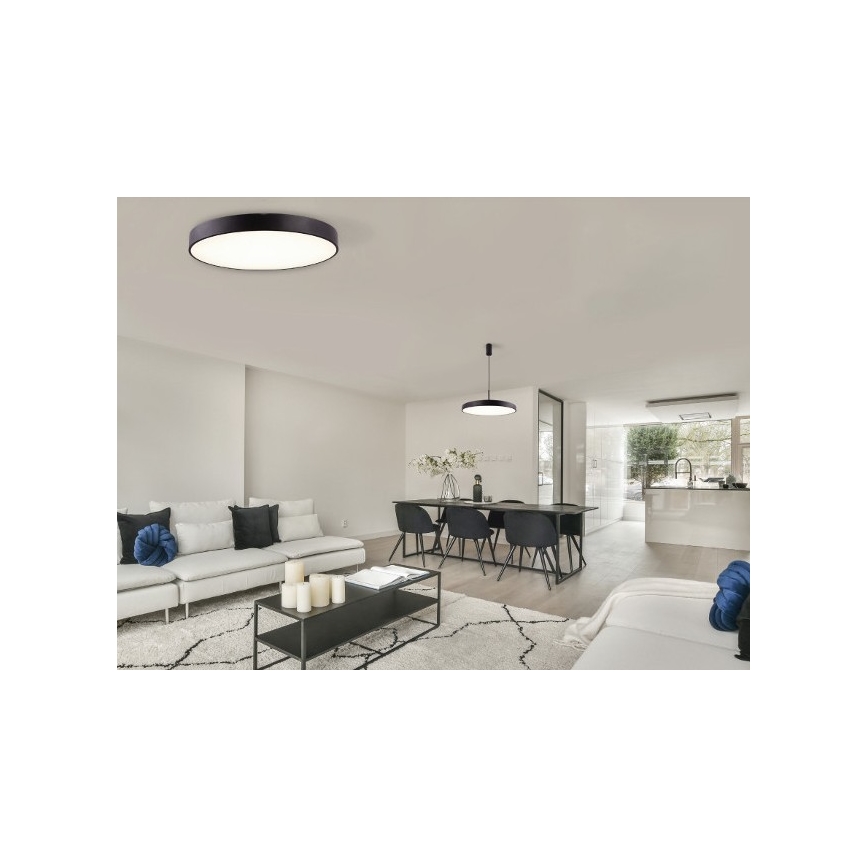 Azzardo AZ5082 - LED Dimmable φωτιστικό οροφής MARCELLO LED/60W/230V μαύρο